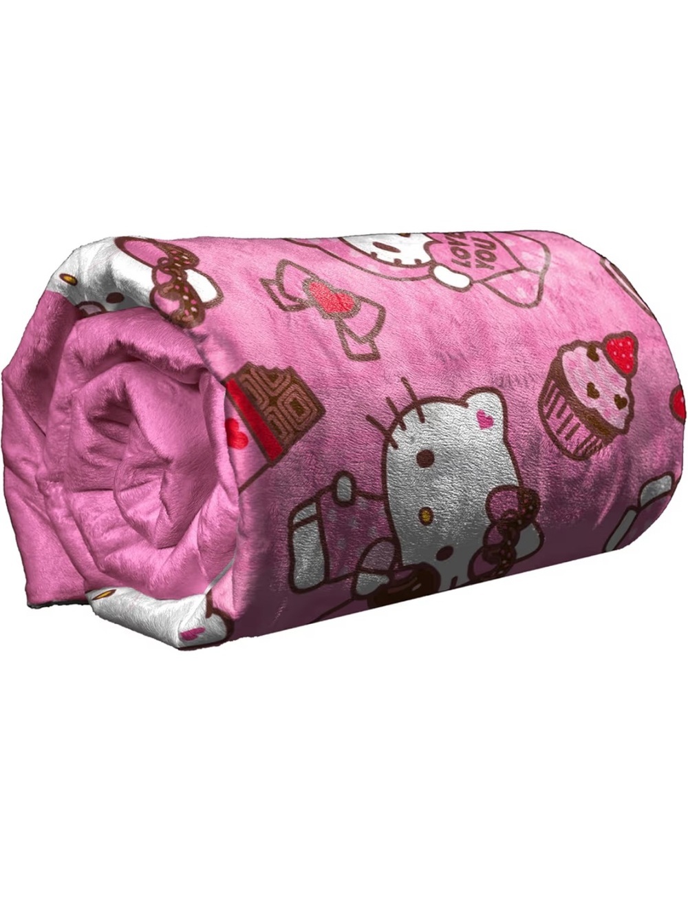 Hello Kitty Cute Plush Throw Blanket